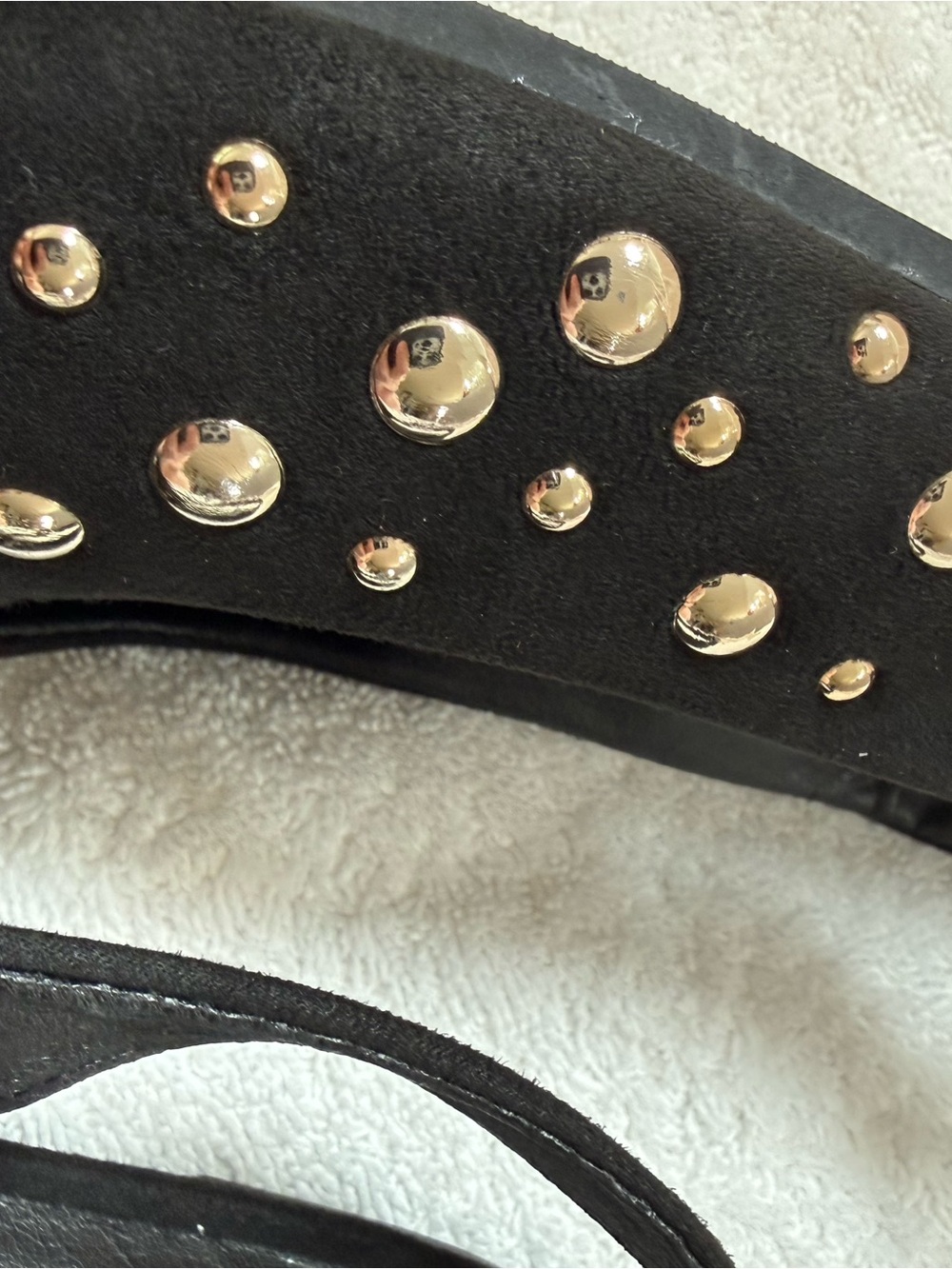 Studded Black Slingback Mules bundle shoes for deep discounts :) - Picture 6 of 7